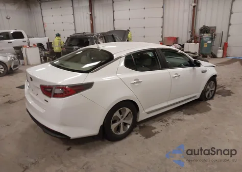 2014 Kia Optima Hybrid Lx z USA, uszkodzony, nr VIN KNAGM4AD2E5076063